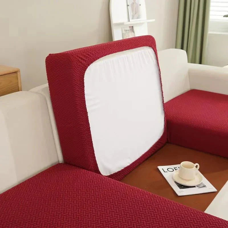 FlexiWeave Elastic Jacquard Sofa Cover Non Slip Premium Protection for Sofas