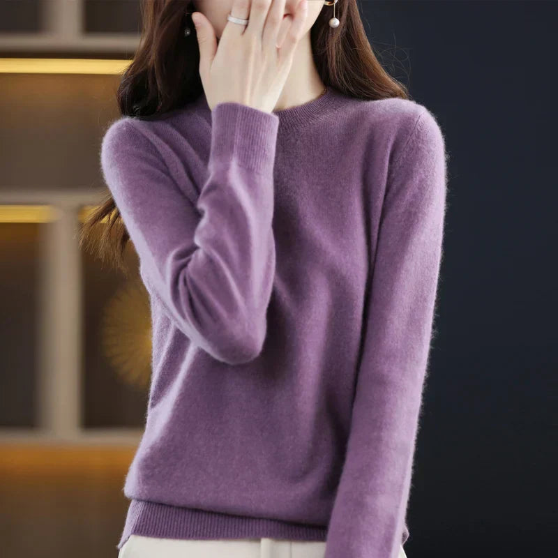 Charlotte: 100% wool cashmere sweater