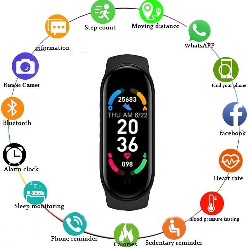 NovaPulse Intelligent Bluetooth Smartklokke for helse og hverdagsliv