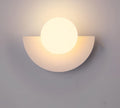 Asterra Semi Circular Wall Lamp In Six Contemporary Colors
