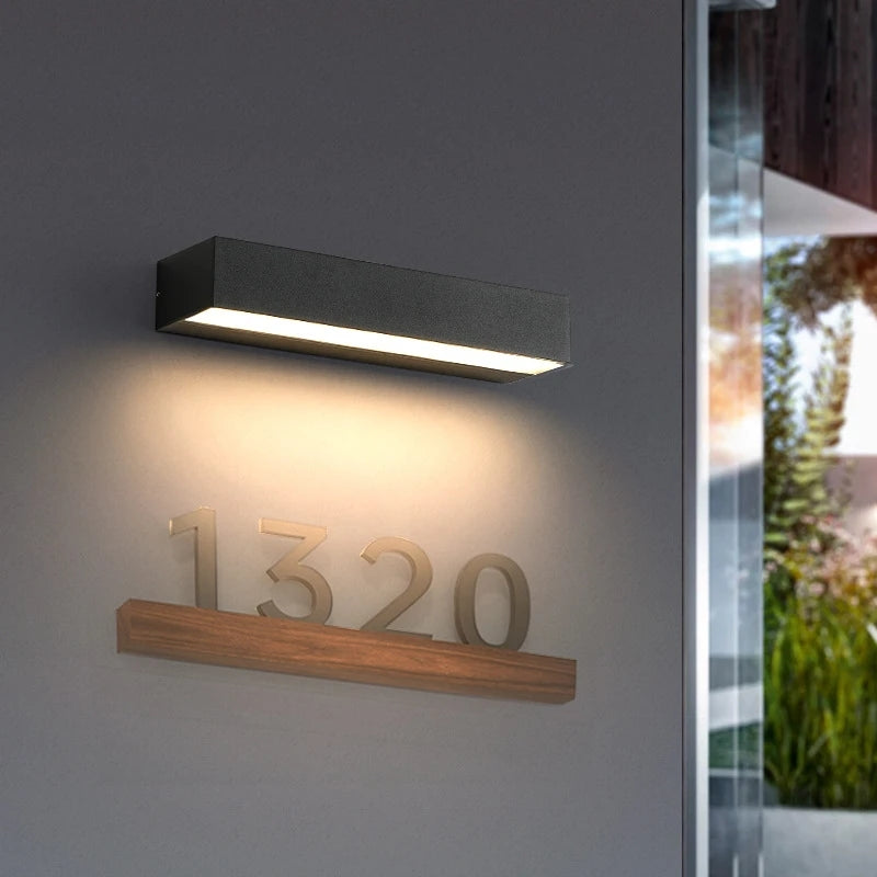 Luminara | Værbestandig Elegant Hagevegglampe