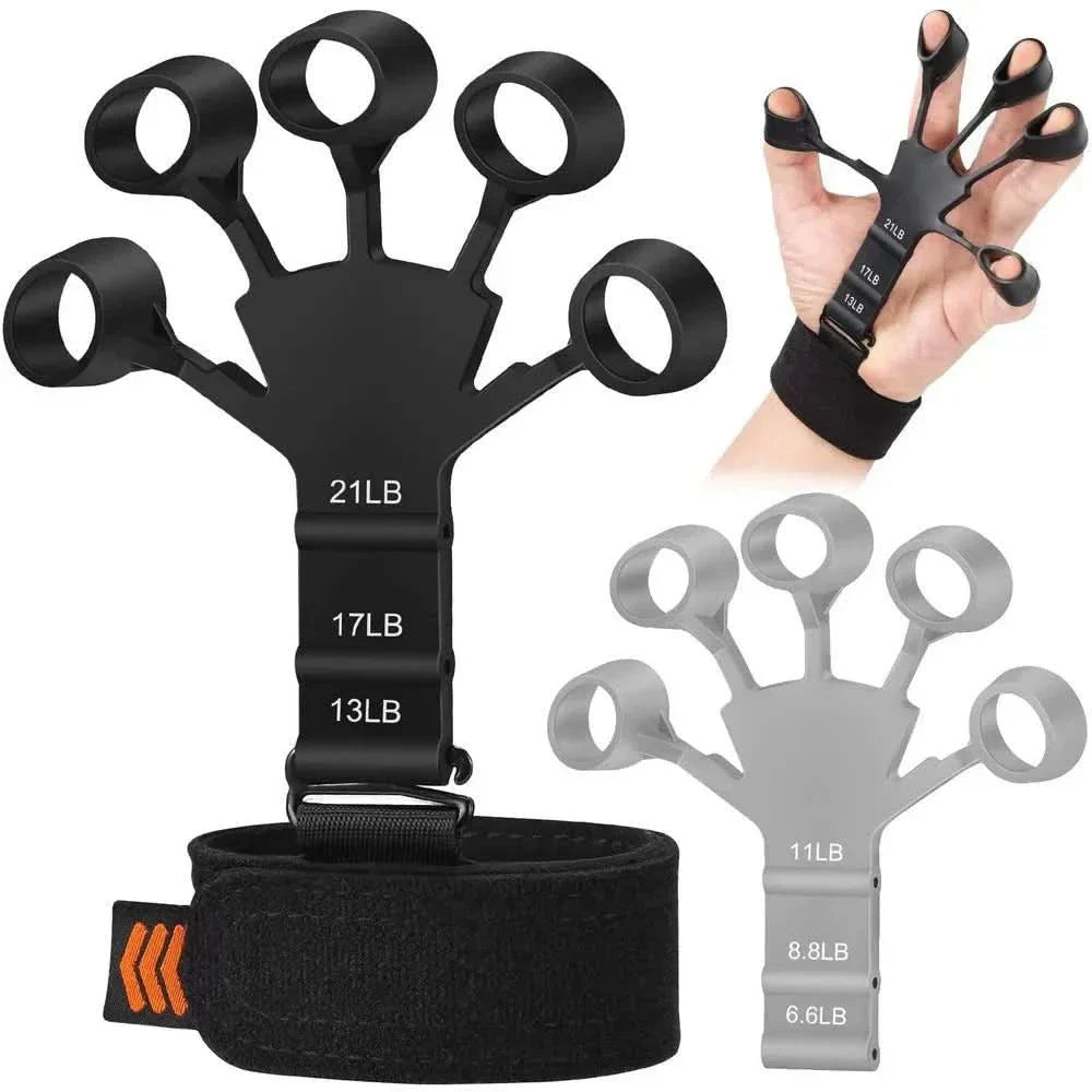 GripForge Finger Strength Trainer With Adjustable Resistance For Athletes