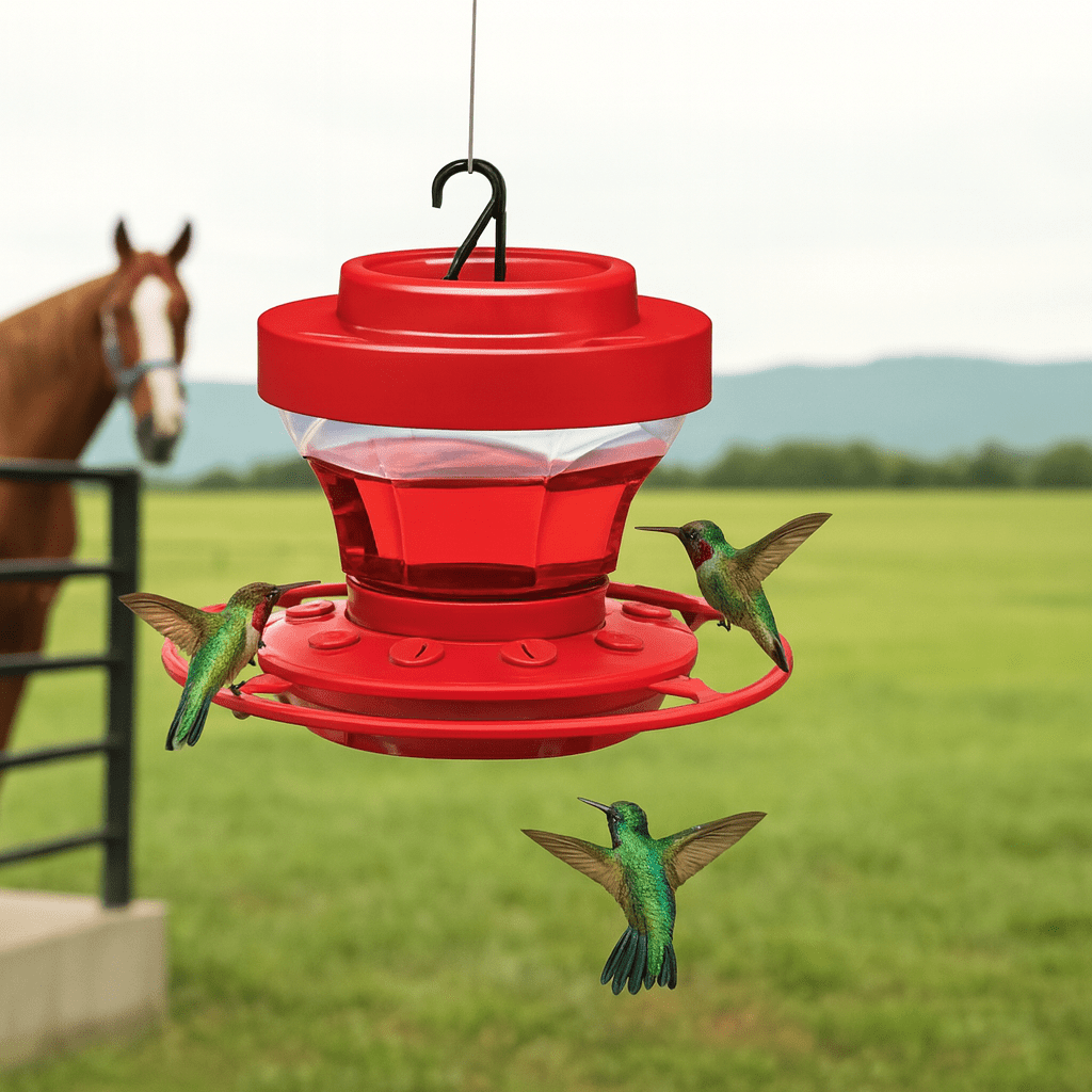 Suncrest Bee Safe Kolibri-Futterspender mit Ameisenschutz 473 ml Garden Watchers