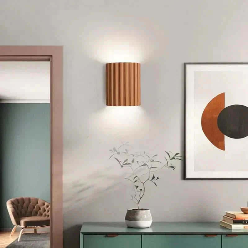LumaNova Resin Vegglampe for Moderne Hjem Minimalistisk og Energieffektiv