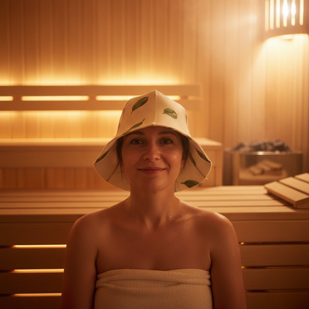 ThermaGuard Sauna-Hut im russischen Stil zum Hitzeschutz, ideal für Saunaliebhaber