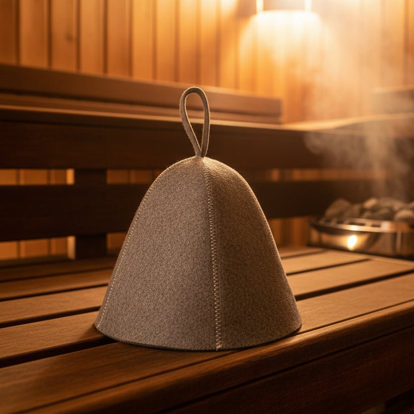 ThermaLux Isolier-Haarturban für Saunakomfort und Hitzeschutz