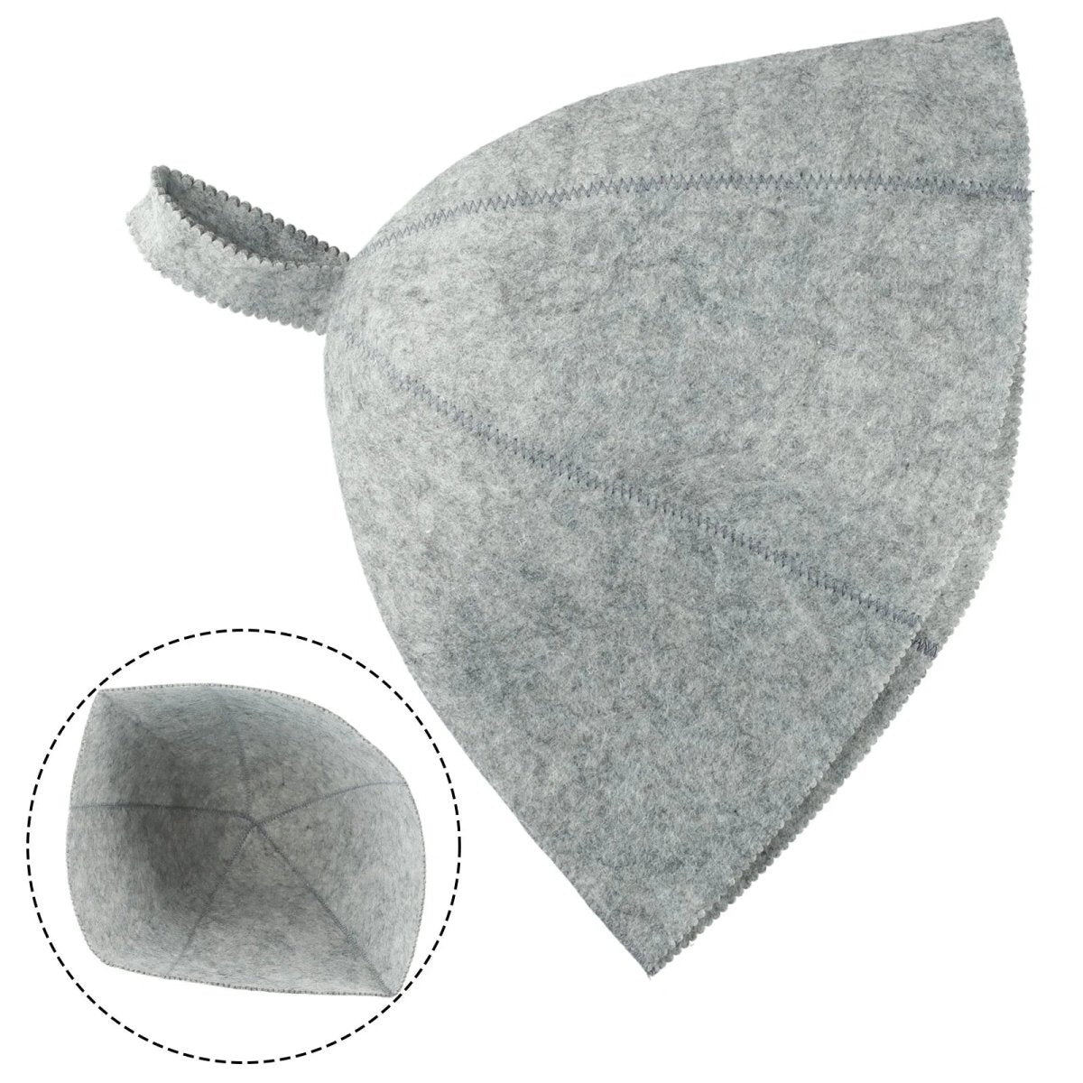 ThermaLux Isolier-Haarturban für Saunakomfort und Hitzeschutz