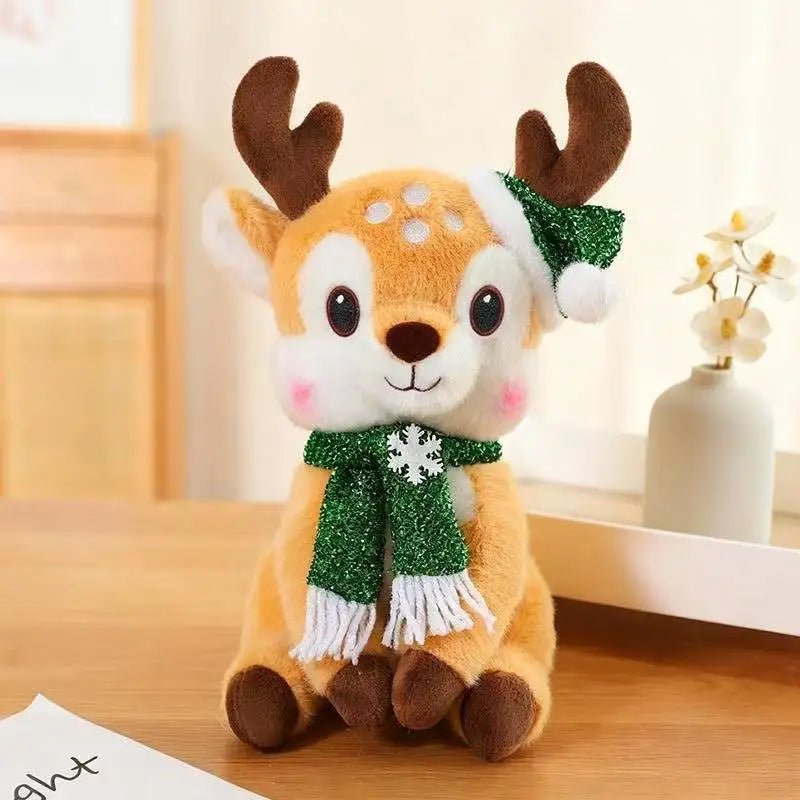 CozyFlair Christmas Plush Doll With Soft Fabric Cute Cartoon Design For Kids