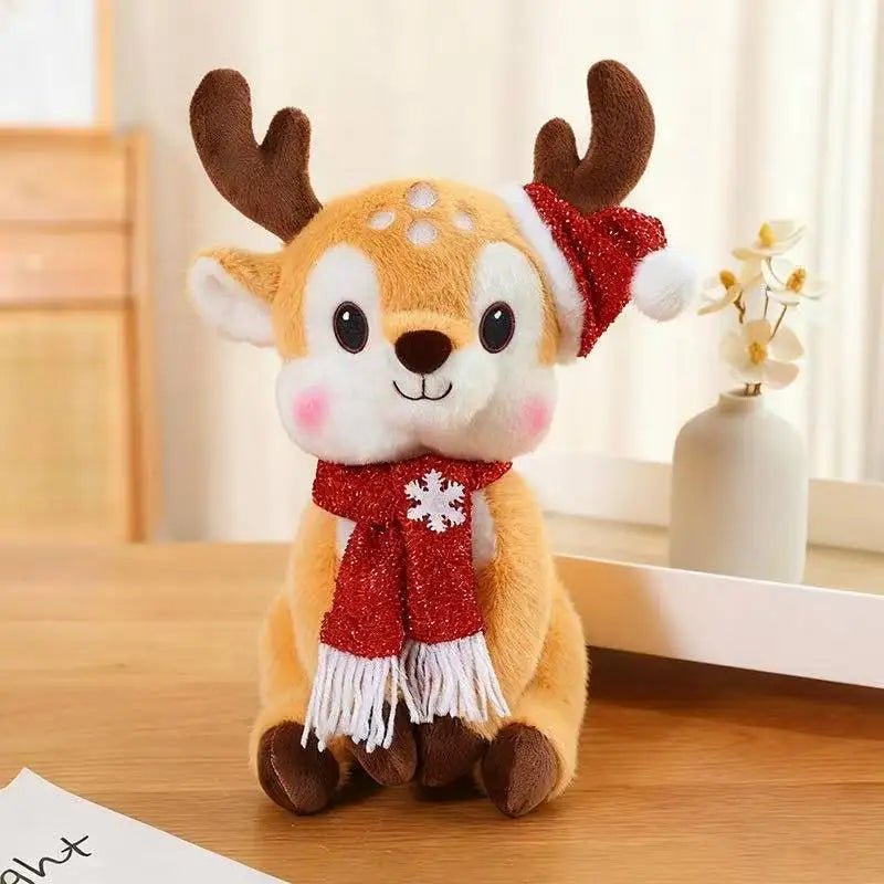 CozyFlair Christmas Plush Doll With Soft Fabric Cute Cartoon Design For Kids