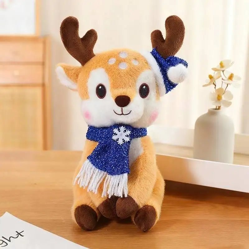 CozyFlair Christmas Plush Doll With Soft Fabric Cute Cartoon Design For Kids