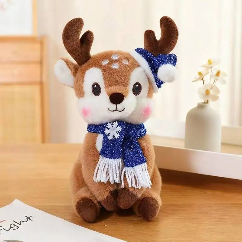 CozyFlair Christmas Plush Doll With Soft Fabric Cute Cartoon Design For Kids