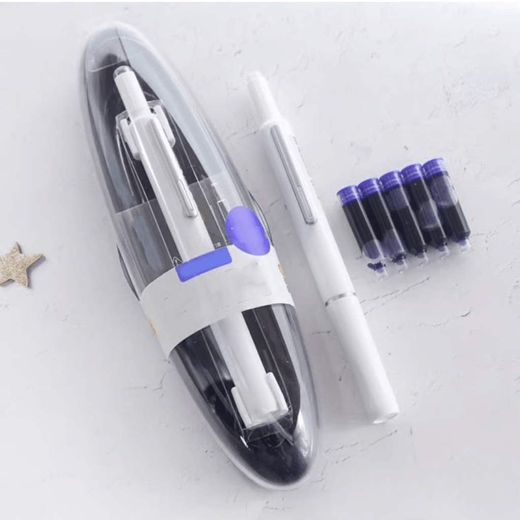 Noble Crest Elite Pen Retractable Luxury Fountain Pen For Pros With Smooth Ink Flow