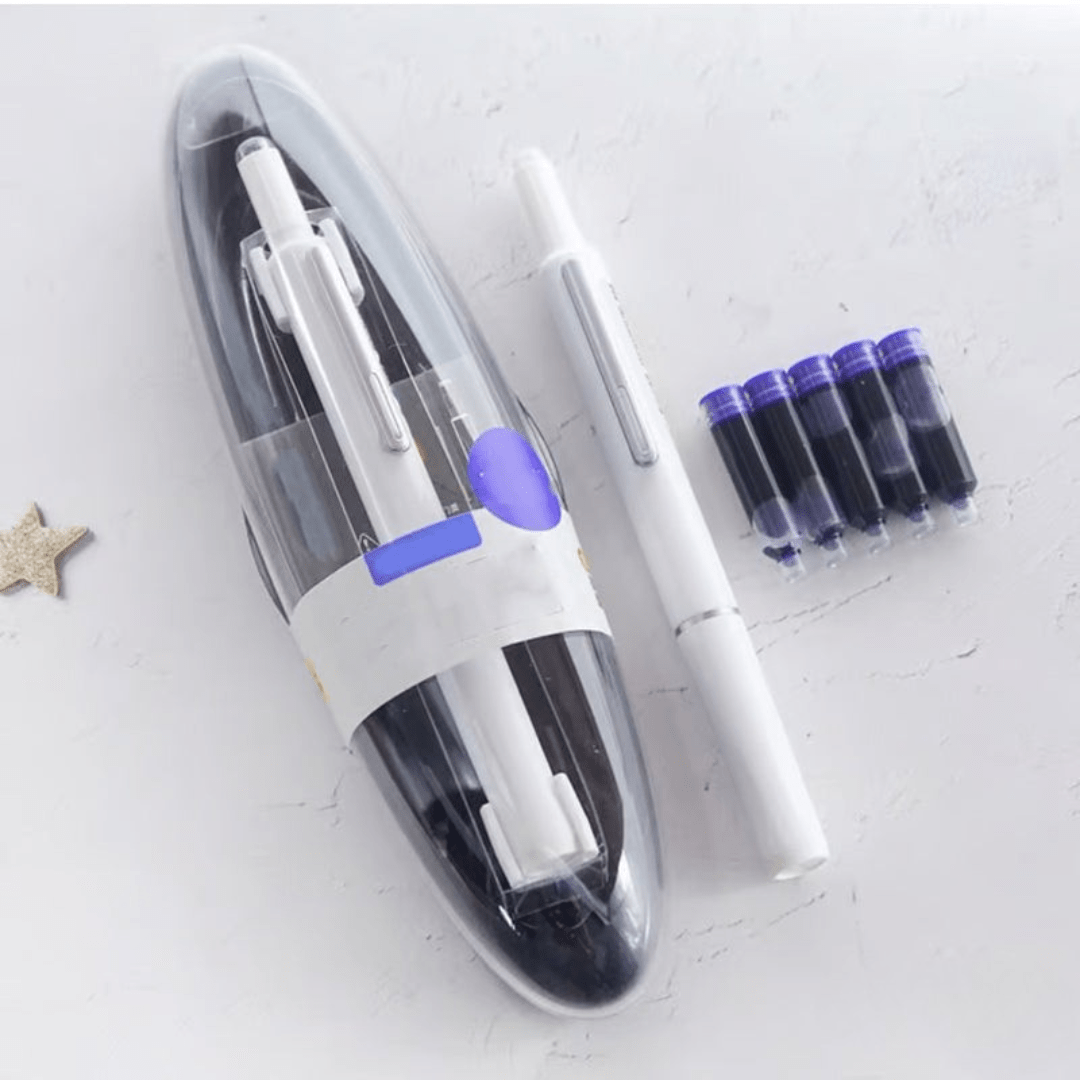 Noble Crest Elite Pen Retractable Luxury Fountain Pen For Pros With Smooth Ink Flow