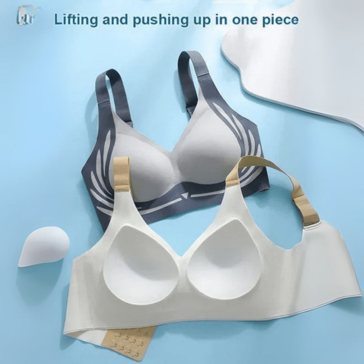 NovaEase Wireless Bra All-Day Comfort And Support For Everyday Confidence