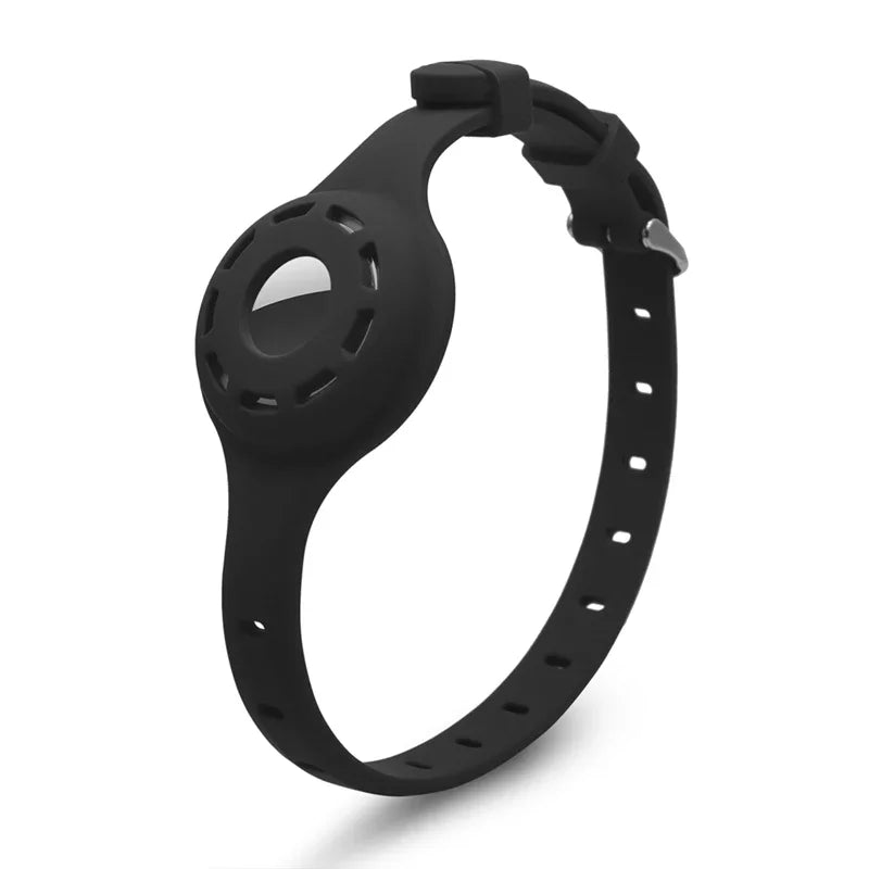 NovaTag AirTag Pet Collar Premium Adjustable Silicone For Dogs And Cats
