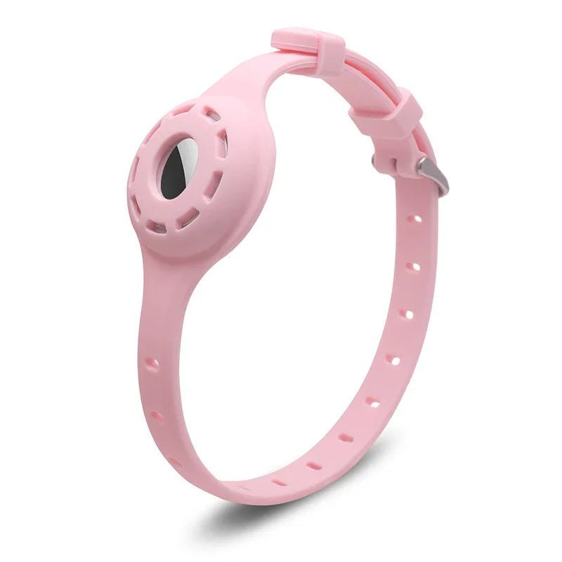 NovaTag AirTag Pet Collar Premium Adjustable Silicone For Dogs And Cats