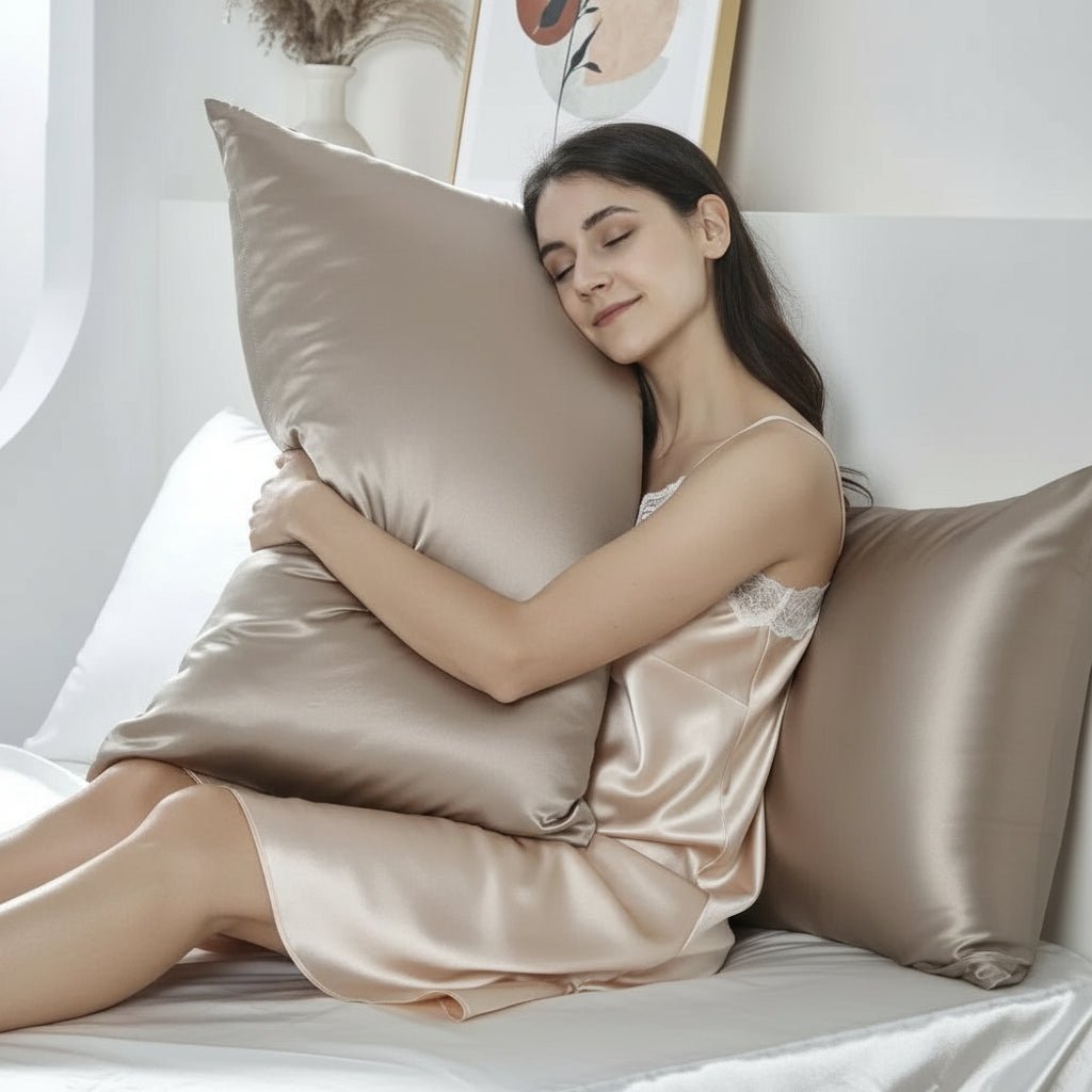 LuxSilk Mulberry Silke Putetrekk 25 Momme for Hår- og Hudhelse