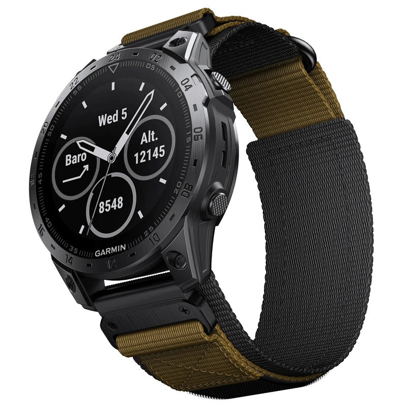 Taktický nylonový řemínek Garmin QuickFit pro outdoorové hodinky
