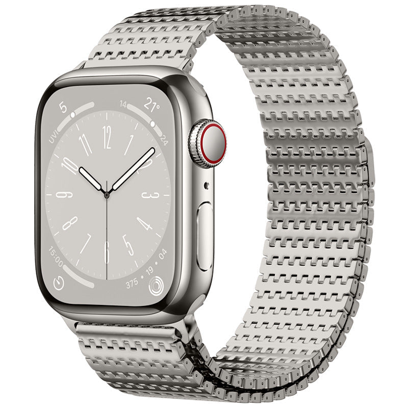 Nerezový magnetický pásek Domino pro Apple Watch
