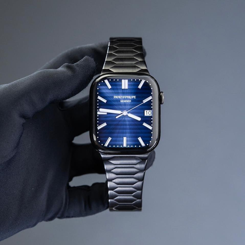 Apple Watch metalrem med diskret luksusstil til formelle lejligheder