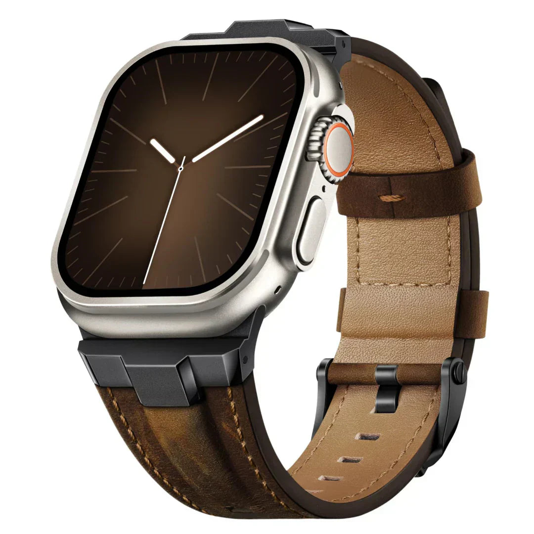 Kožený řemínek Adventure pro Apple Watch