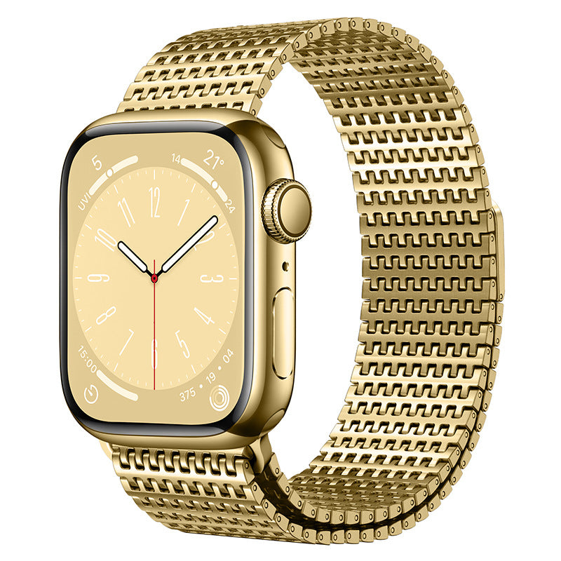 Nerezový magnetický pásek Domino pro Apple Watch
