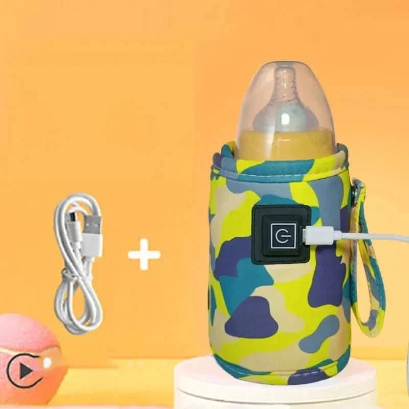 CosySip USB podgrzewacz do butelek do mleka w podróży dla zapracowanych rodziców