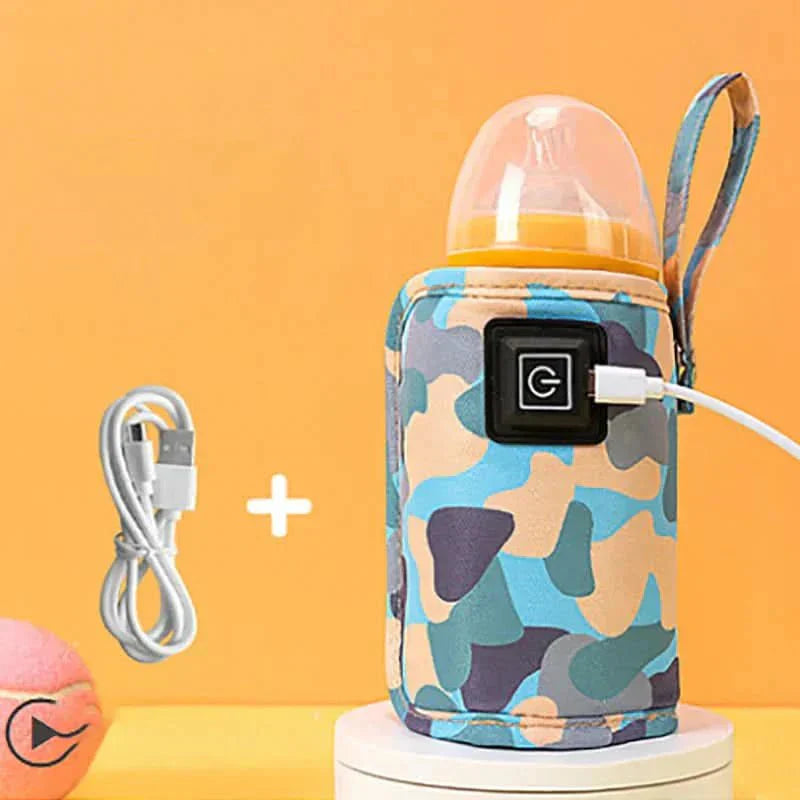 CosySip USB podgrzewacz do butelek do mleka w podróży dla zapracowanych rodziców