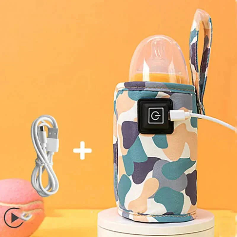 CosySip USB podgrzewacz do butelek do mleka w podróży dla zapracowanych rodziców