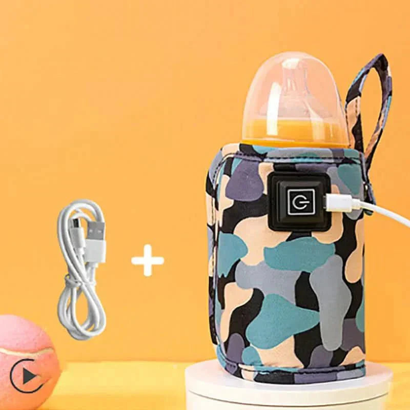 CosySip USB podgrzewacz do butelek do mleka w podróży dla zapracowanych rodziców