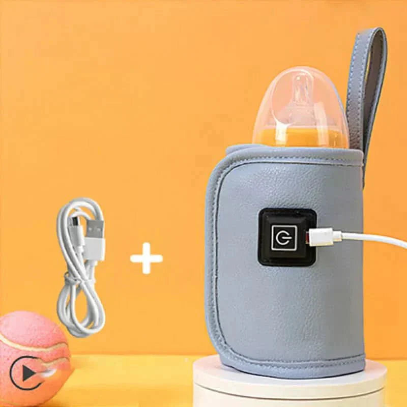 CosySip USB podgrzewacz do butelek do mleka w podróży dla zapracowanych rodziców