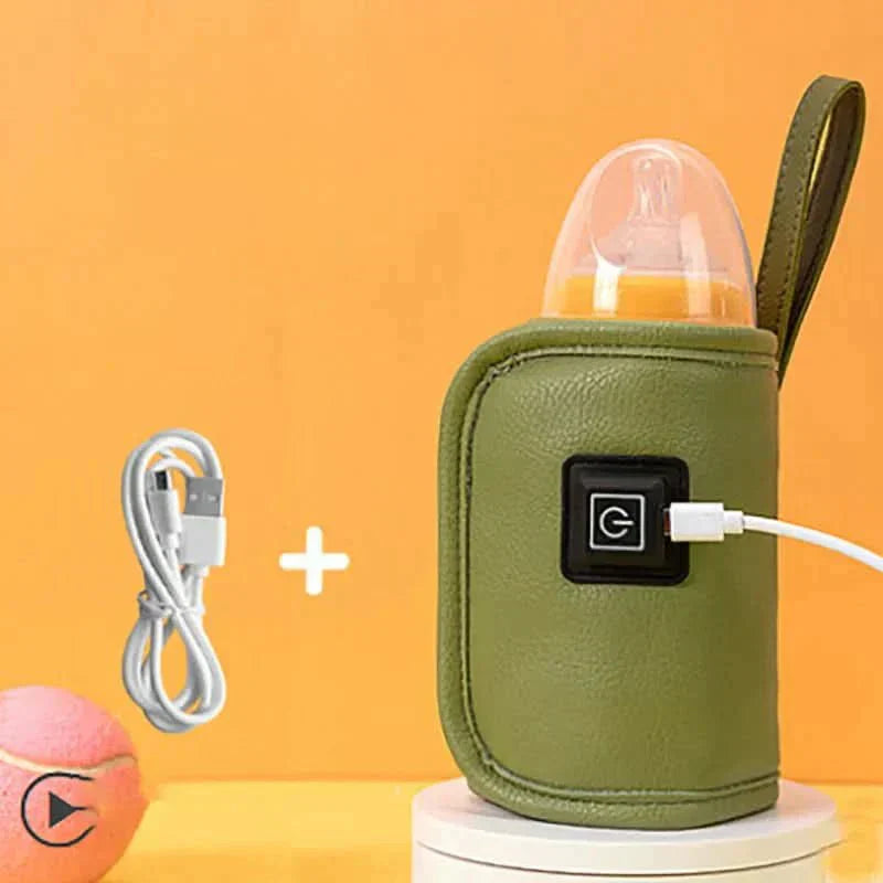 CosySip USB podgrzewacz do butelek do mleka w podróży dla zapracowanych rodziców