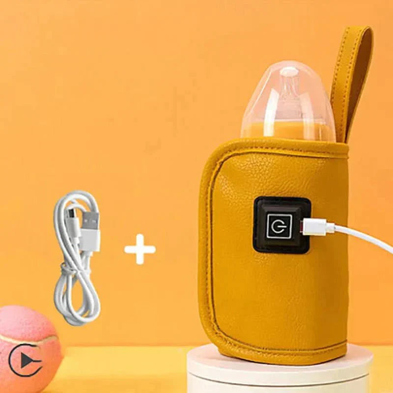 CosySip USB podgrzewacz do butelek do mleka w podróży dla zapracowanych rodziców
