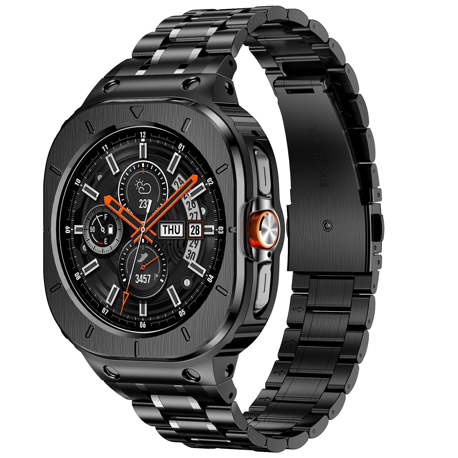 Robust beskyttelsesetui til Samsung Galaxy Watch Ultra 47mm