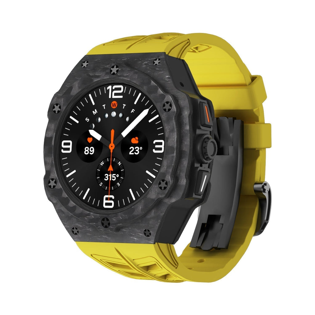 Carbonfiber-etui og remsæt til Samsung Galaxy Watch 7 Ultra 47mm