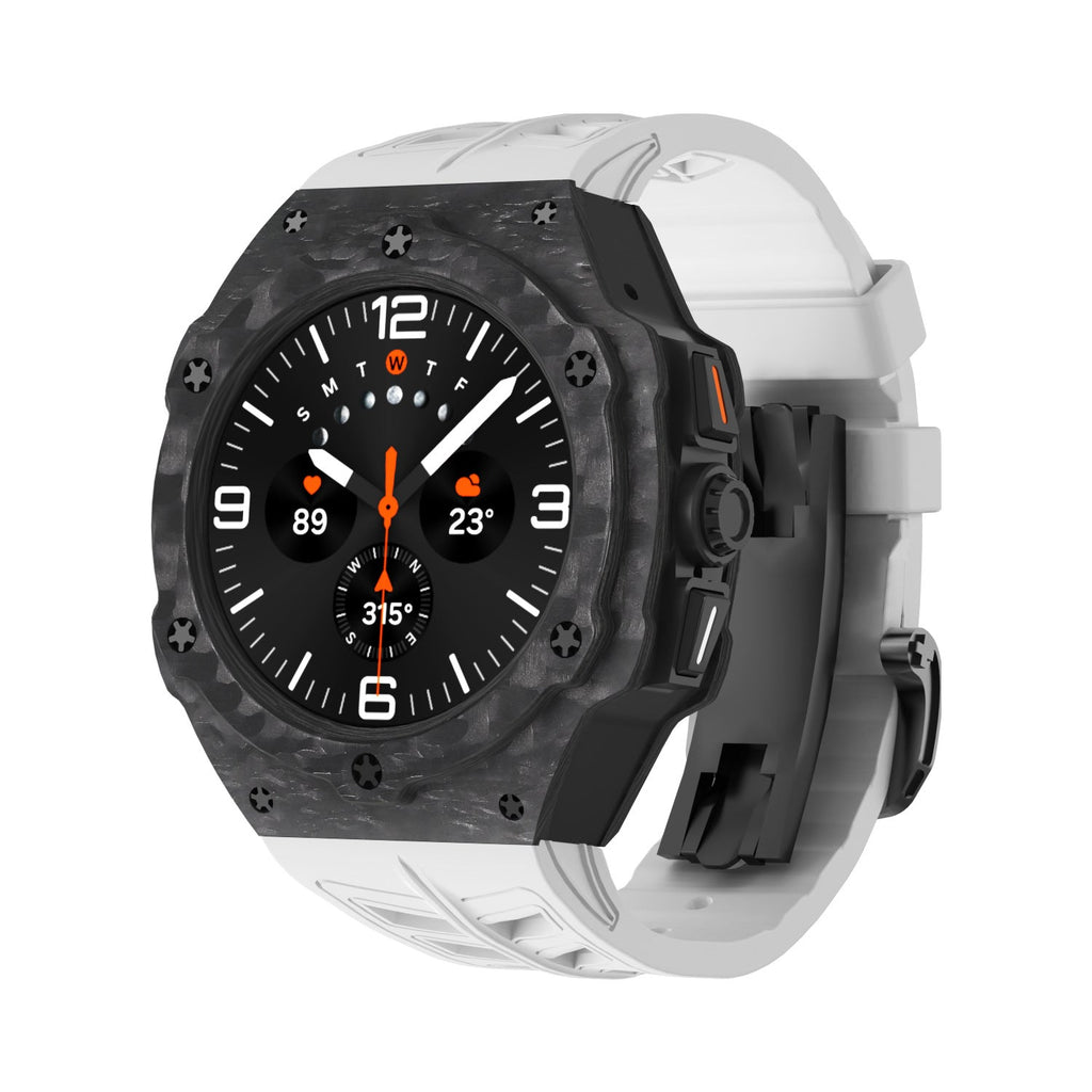 Carbonfiber-etui og remsæt til Samsung Galaxy Watch 7 Ultra 47mm