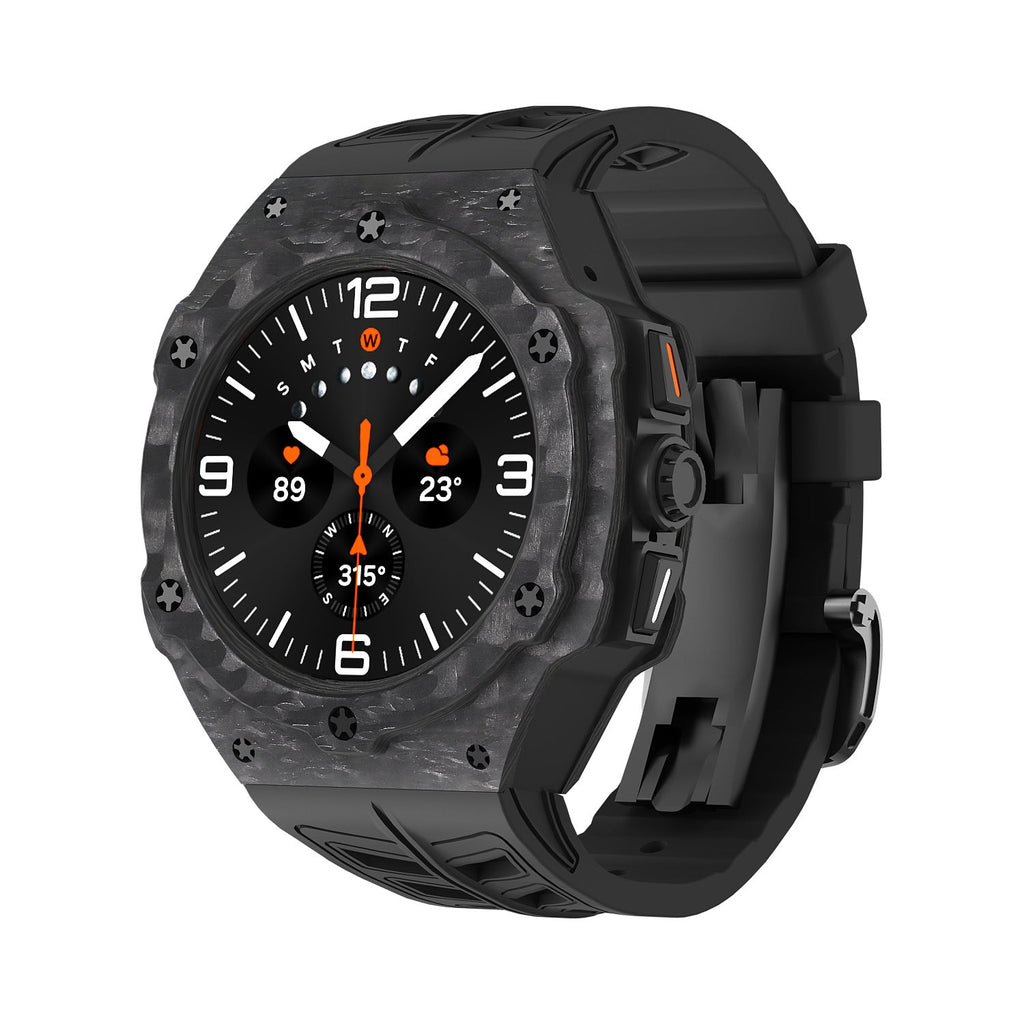 Carbonfiber-etui og remsæt til Samsung Galaxy Watch 7 Ultra 47mm