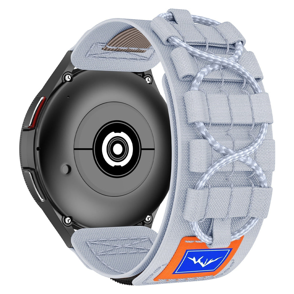 Udendørs taktisk nylonrem til Samsung Galaxy Watch 4 / 5 / 6 / 7
