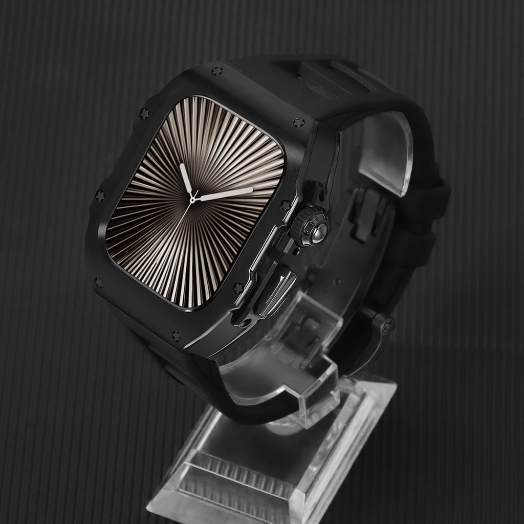 Elektropletteret integreret modificeret fluorelastomerrem til Apple Watch