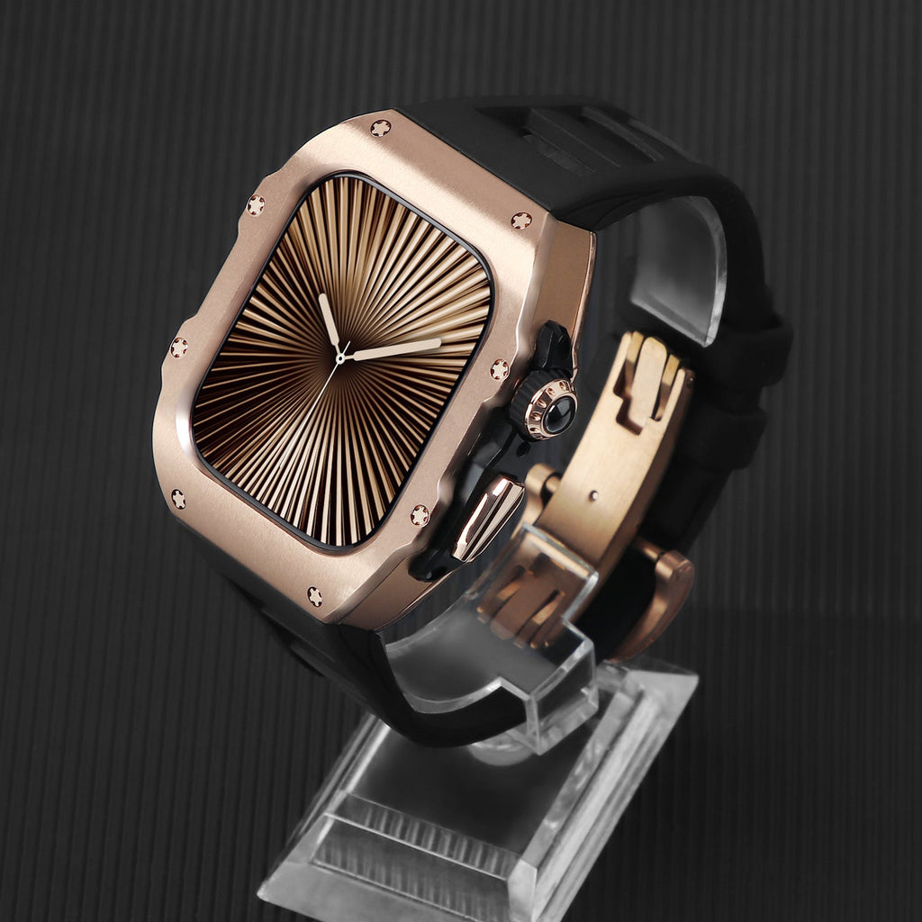 Elektropletteret integreret modificeret fluorelastomerrem til Apple Watch