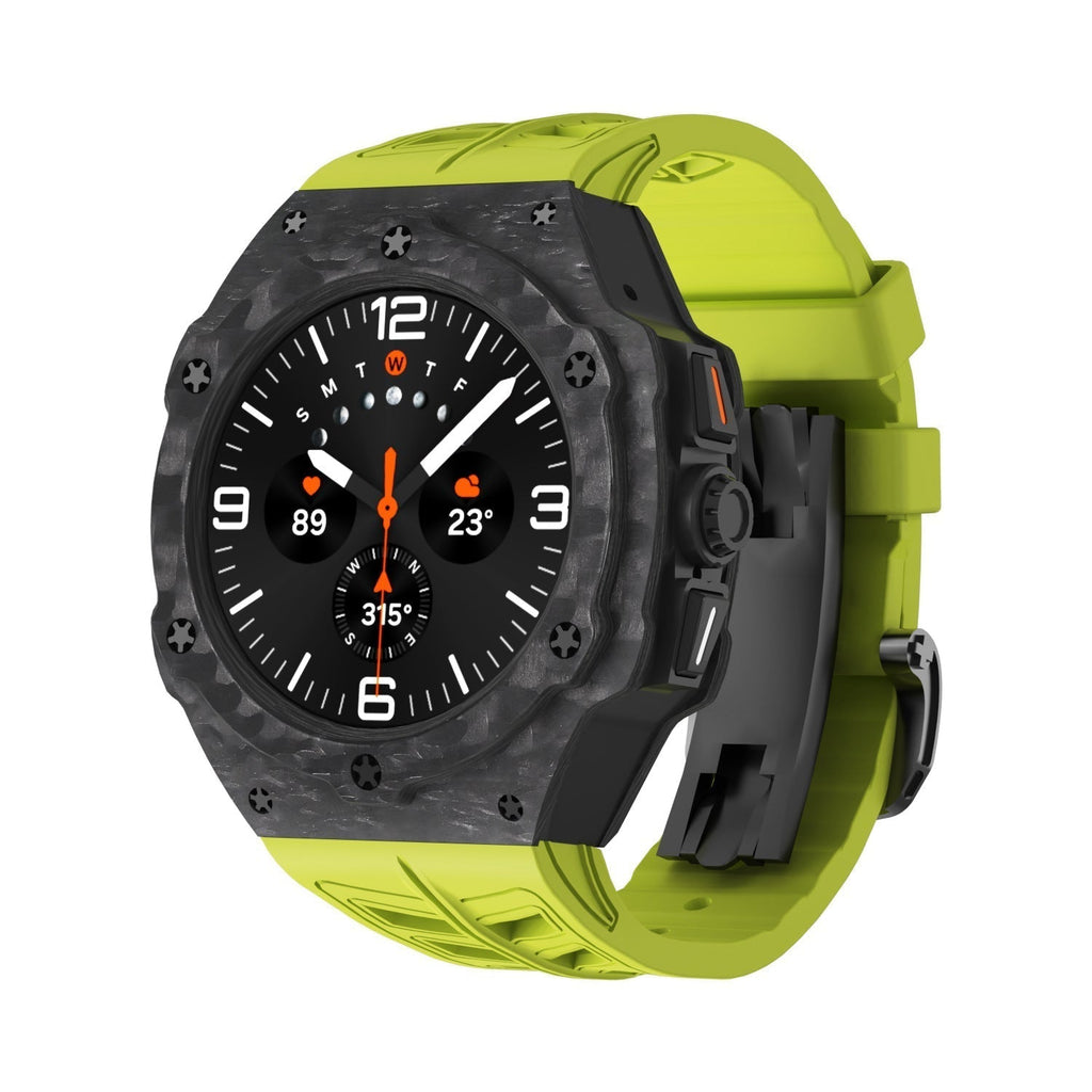 Carbonfiber-etui og remsæt til Samsung Galaxy Watch 7 Ultra 47mm