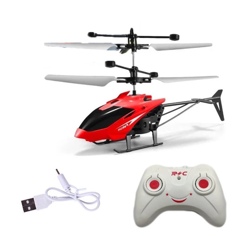 SkyPulse Mini RC Helicopter For Kids Easy Safe Indoor Flight And Stable Control