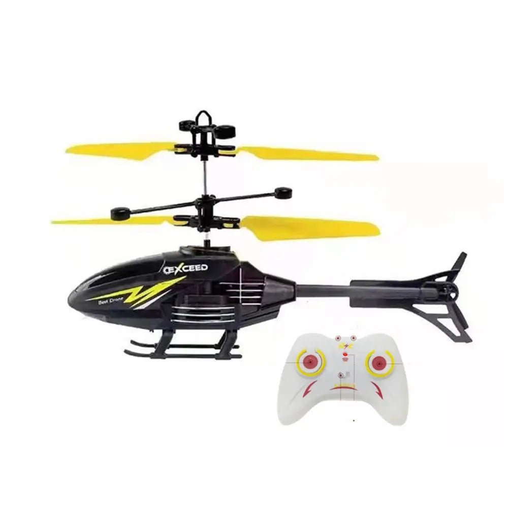 SkyPulse Micro Helicopter Rechargeable Indoor Flight For Kids And Beginners