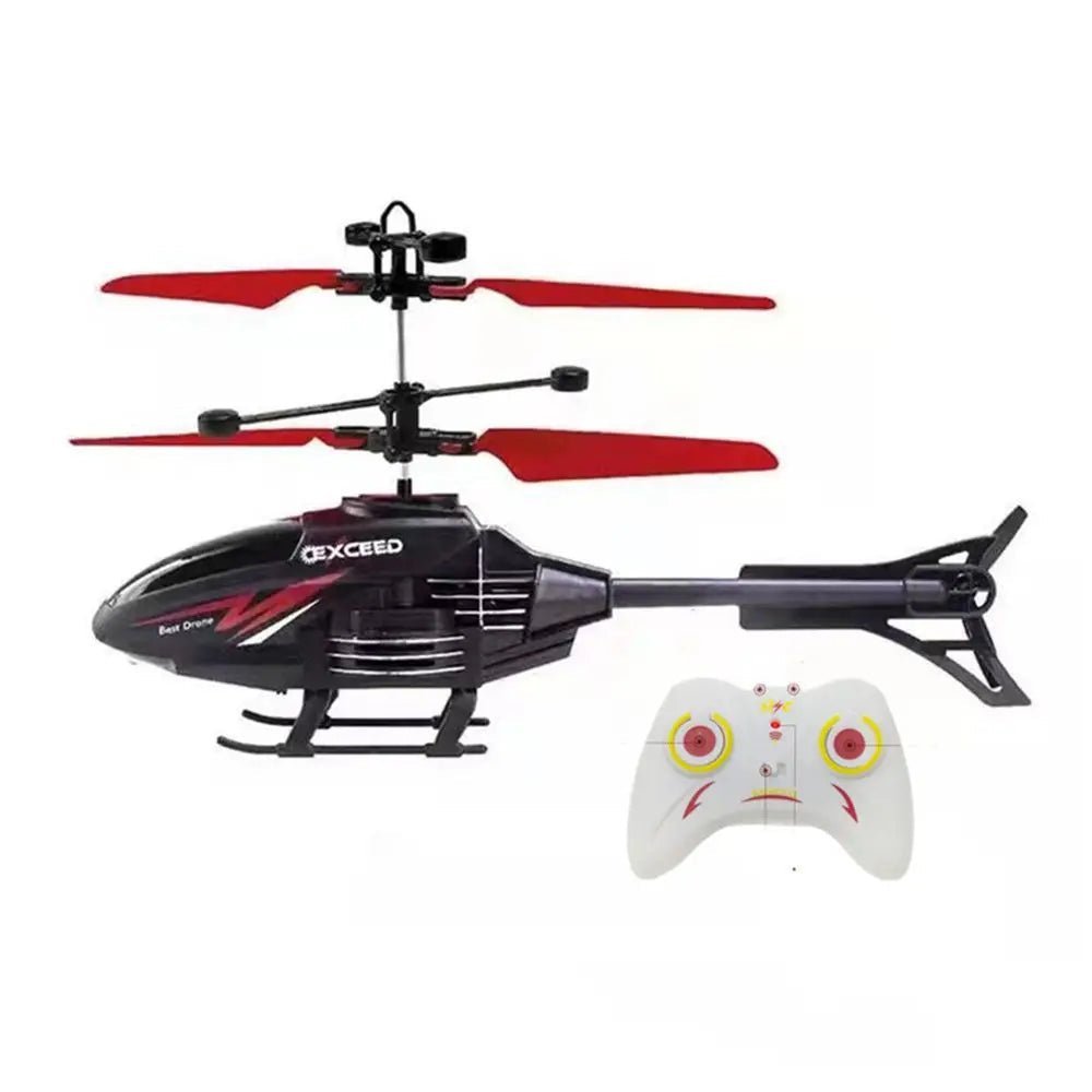 SkyPulse Micro Helicopter Rechargeable Indoor Flight For Kids And Beginners