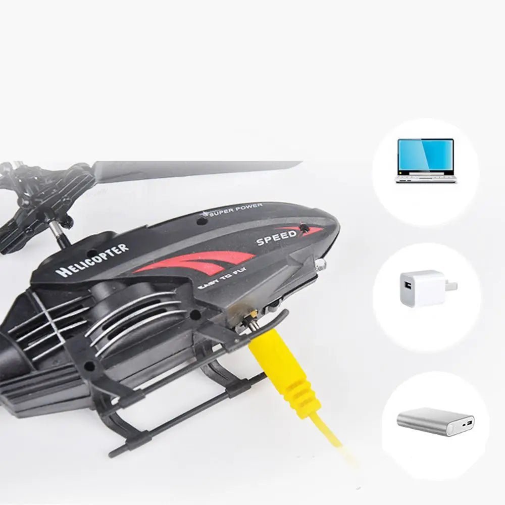 SkyPulse Micro Helicopter Rechargeable Indoor Flight For Kids And Beginners