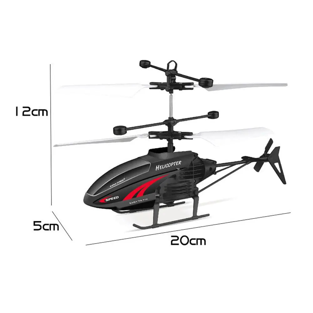 SkyPulse Micro Helicopter Rechargeable Indoor Flight For Kids And Beginners