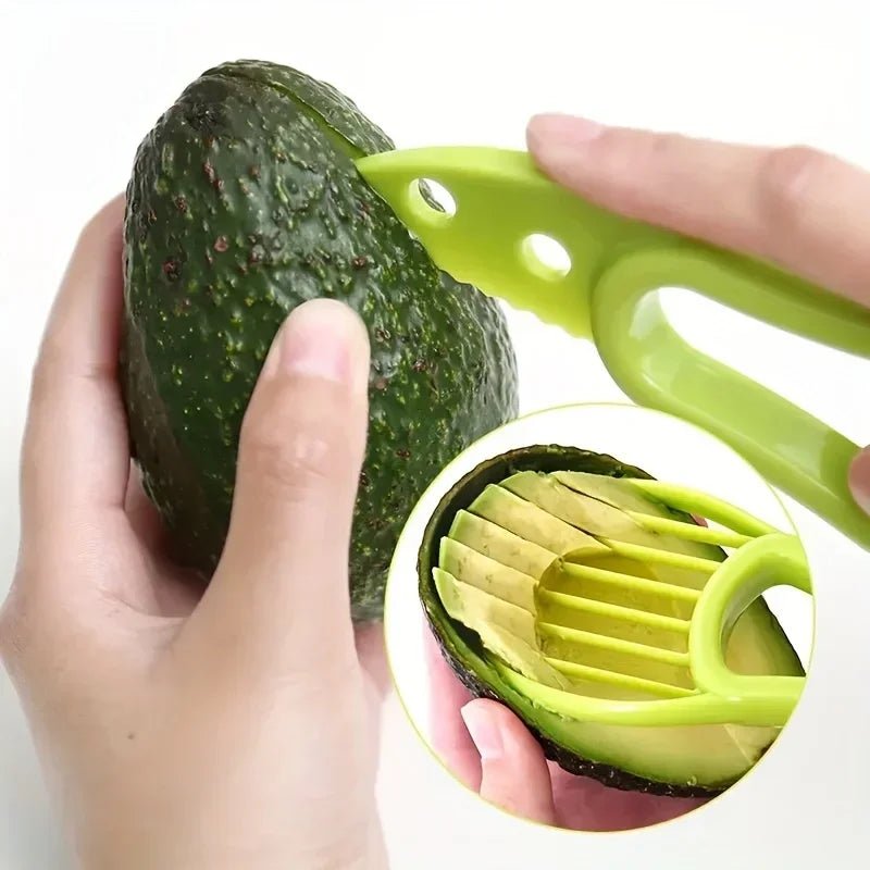 Smart Avocado-skærer 3-i-1 stenfjerner og skeværktøj fra NovaMate til hjemme-kokke