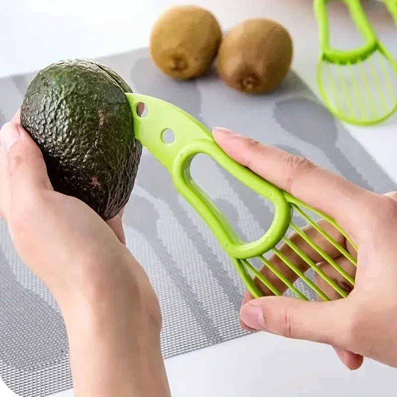 Smart Avocado-skærer 3-i-1 stenfjerner og skeværktøj fra NovaMate til hjemme-kokke
