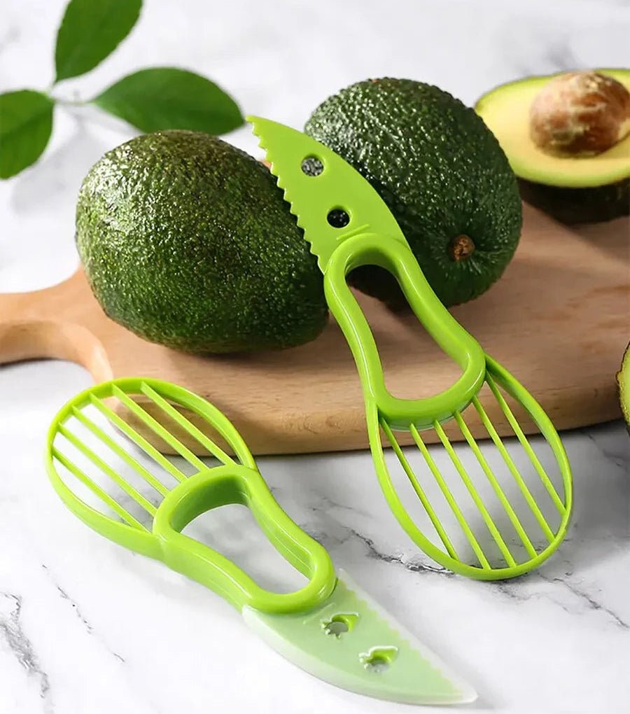 Smart Avocado-skærer 3-i-1 stenfjerner og skeværktøj fra NovaMate til hjemme-kokke