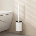 AeroLoo ruimtebesparende aluminium toiletborstelset voor moderne badkamers